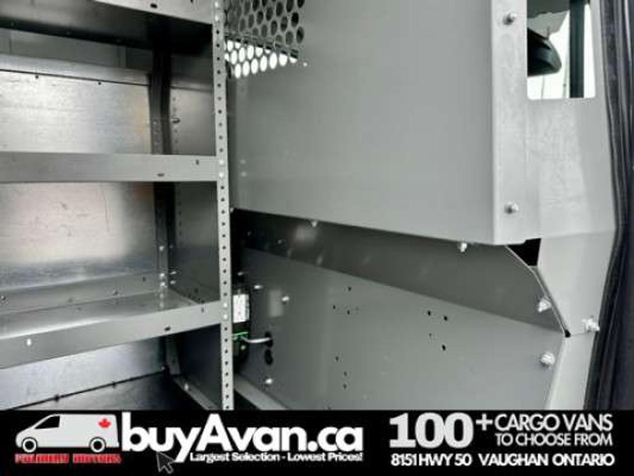 2021 Ford Transit Connect XL Racks Divider Shelves Photo