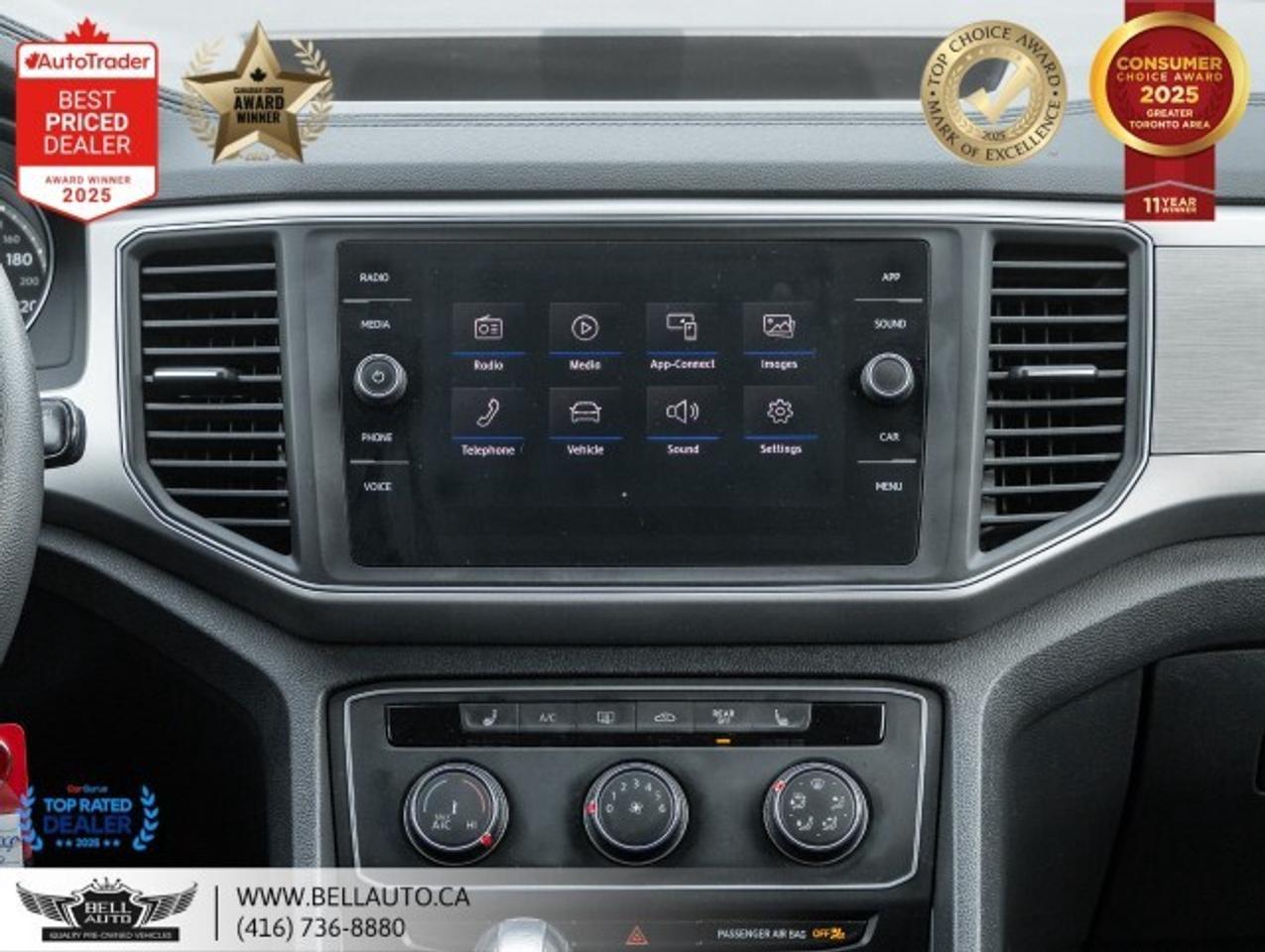 2018 Volkswagen Atlas Trendline   7PASS   B.CAM   BLUETOOTH   NOACCIDENT Photo