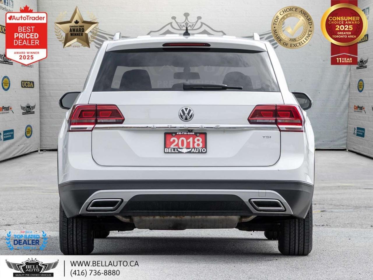 2018 Volkswagen Atlas Trendline   7PASS   B.CAM   BLUETOOTH   NOACCIDENT Photo