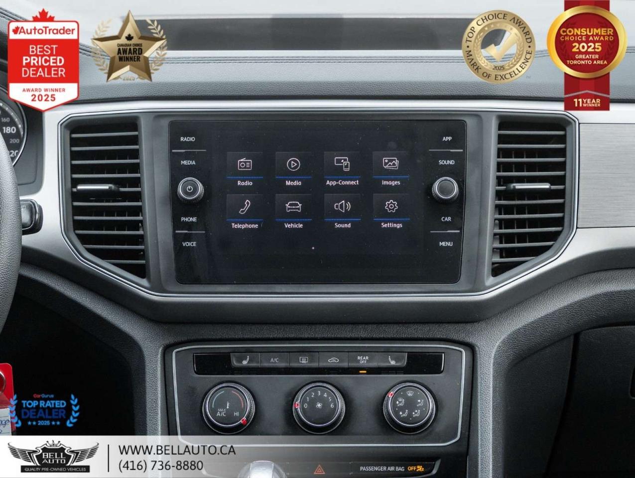 2018 Volkswagen Atlas Trendline   7PASS   B.CAM   BLUETOOTH   NOACCIDENT Photo