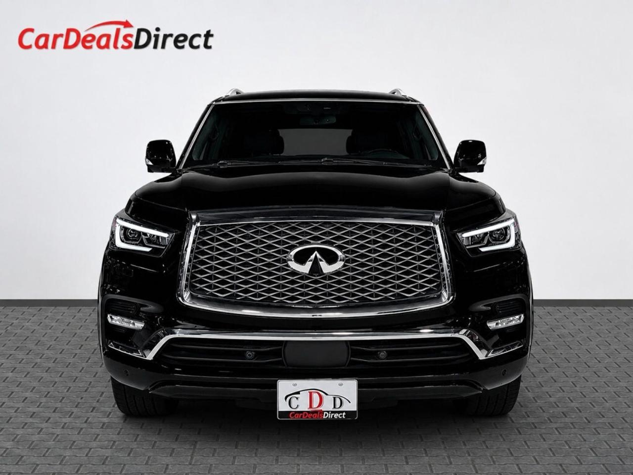 2021 Infiniti QX80 Luxe AWD   8-Passenger Seating   5.6L V8   Sunroof Photo