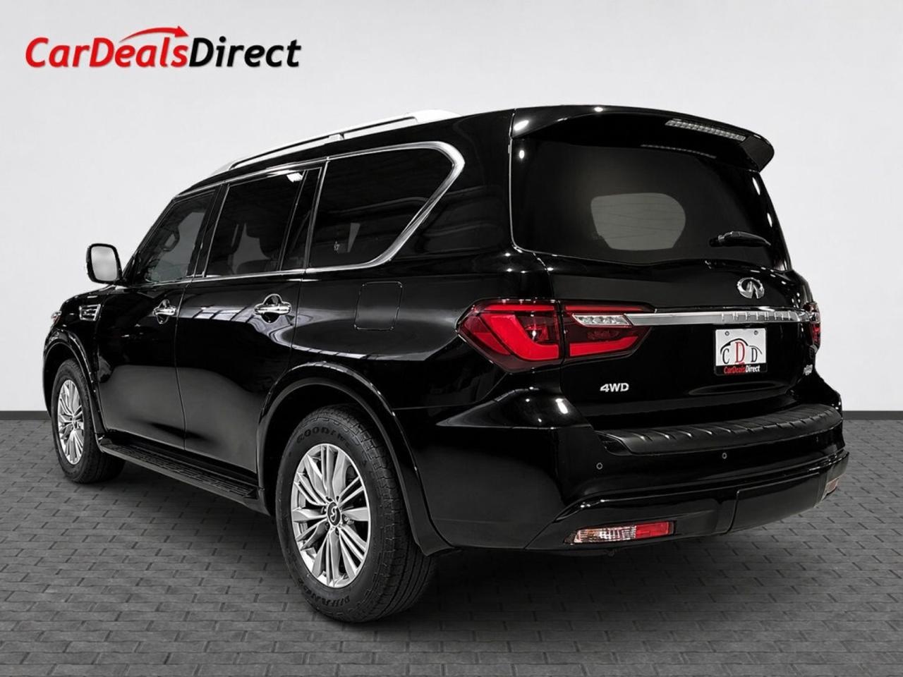 2021 Infiniti QX80 Luxe AWD   8-Passenger Seating   5.6L V8   Sunroof Photo