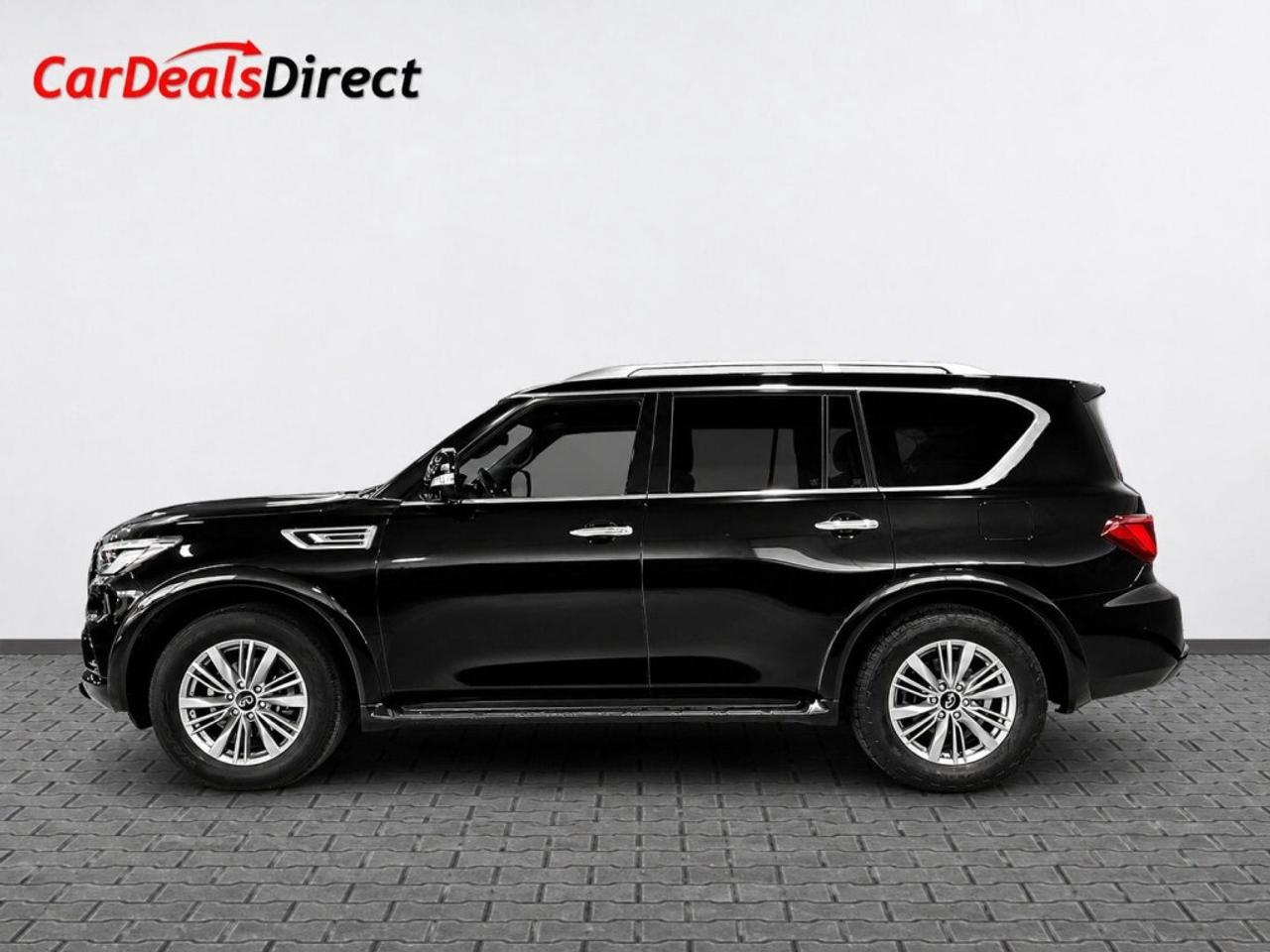 2021 Infiniti QX80 Luxe AWD   8-Passenger Seating   5.6L V8   Sunroof Photo