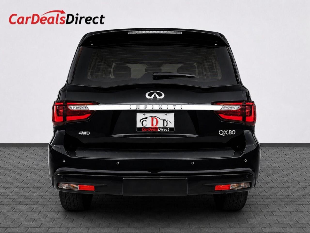 2021 Infiniti QX80 Luxe AWD   8-Passenger Seating   5.6L V8   Sunroof Photo