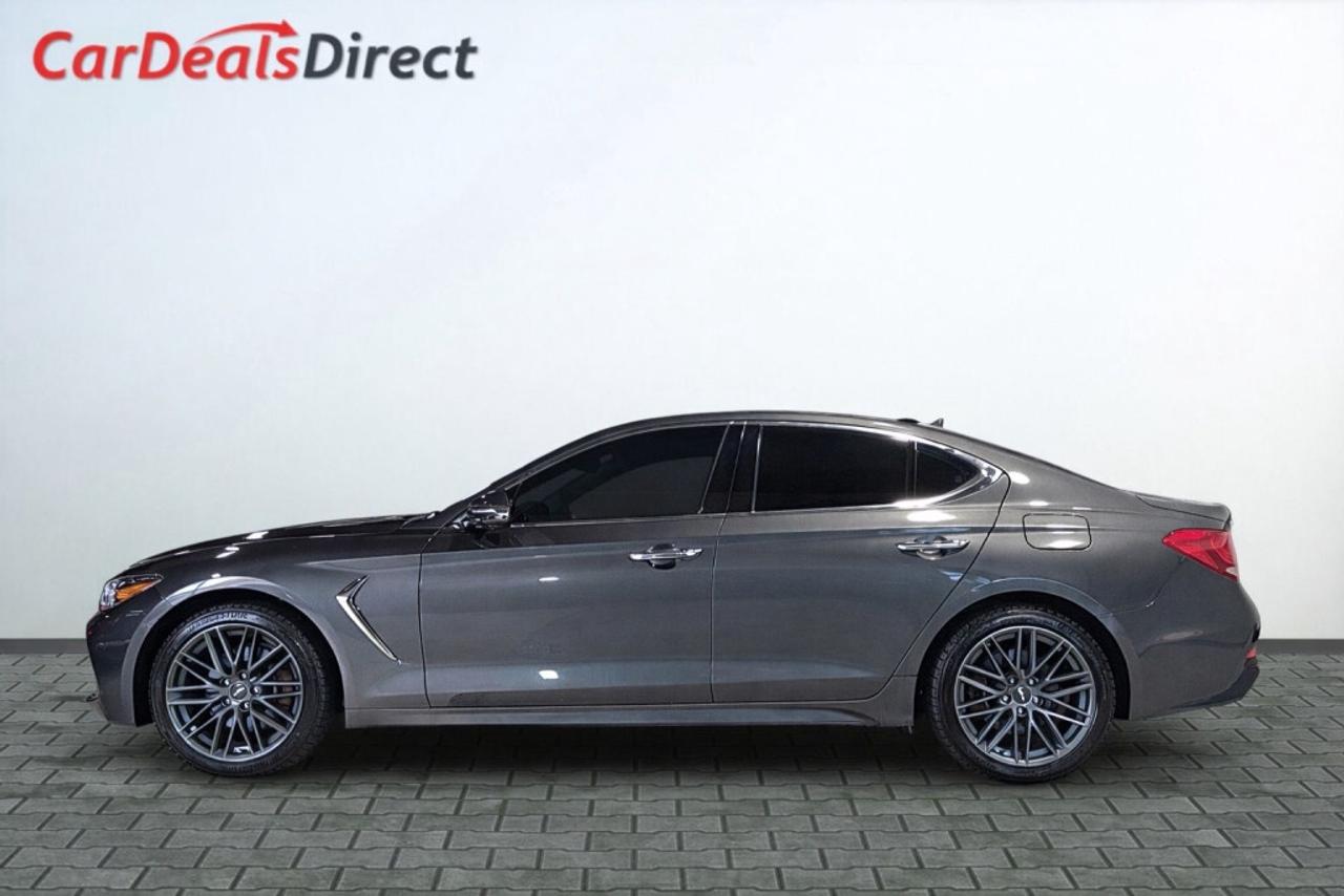 2019 Genesis G70 2.0T Advanced AWD/Leather/NAVI/Carplay/Drive Assis Photo