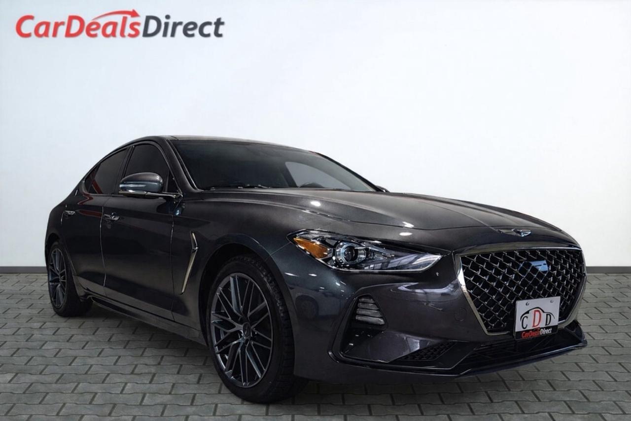 2019 Genesis G70 2.0T Advanced AWD/Leather/NAVI/Carplay/Drive Assis Photo0