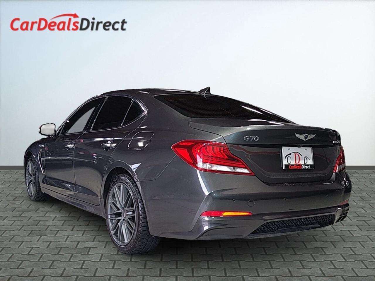 2019 Genesis G70 2.0T Advanced AWD/Leather/NAVI/Carplay/Drive Assis Photo