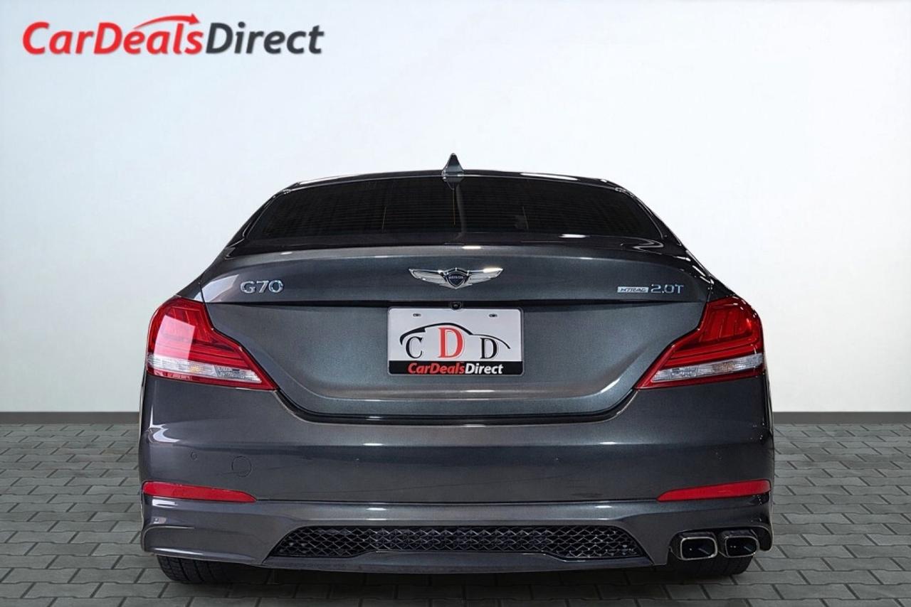 2019 Genesis G70 2.0T Advanced AWD/Leather/NAVI/Carplay/Drive Assis Photo