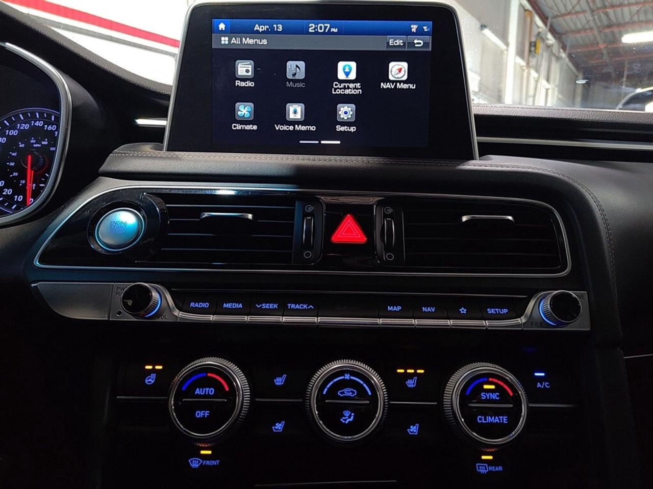 2019 Genesis G70 2.0T Advanced AWD/Leather/NAVI/Carplay/Drive Assis Photo