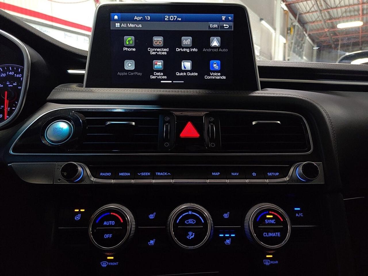 2019 Genesis G70 2.0T Advanced AWD/Leather/NAVI/Carplay/Drive Assis Photo