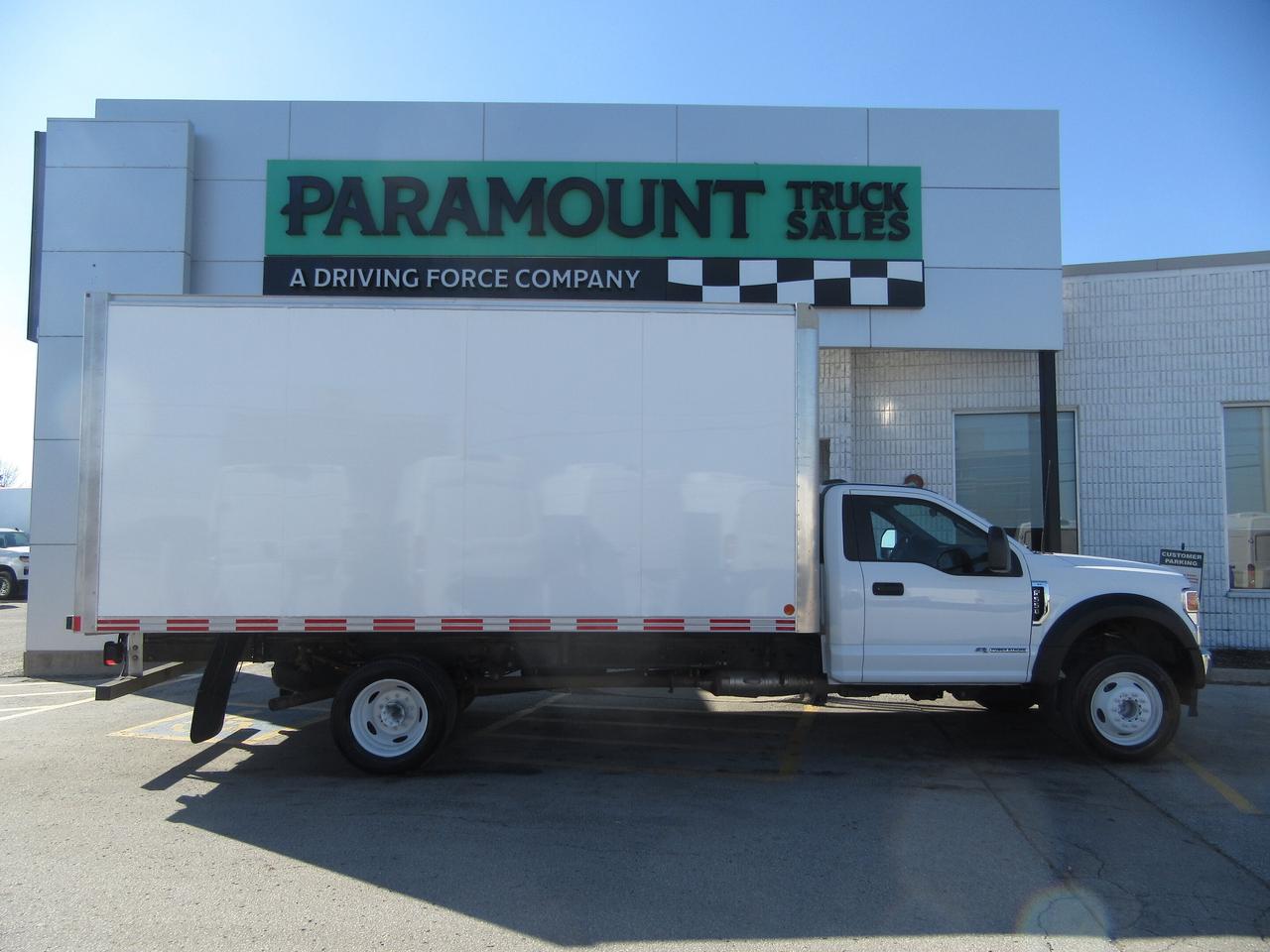 2022 Ford F-550 DIESEL 16FT BOX ROLLOUT RAMP Photo