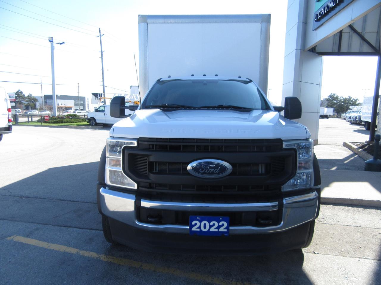 2022 Ford F-550 DIESEL 16FT BOX ROLLOUT RAMP Photo