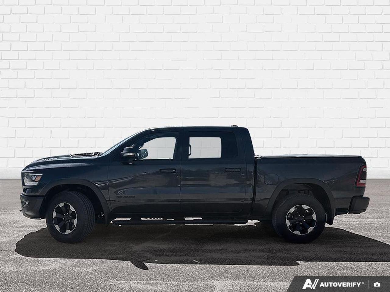 2020 RAM 1500 Rebel TONNEAU COVER. RUNNING BOARDS. SRAY IN BEDLI Photo