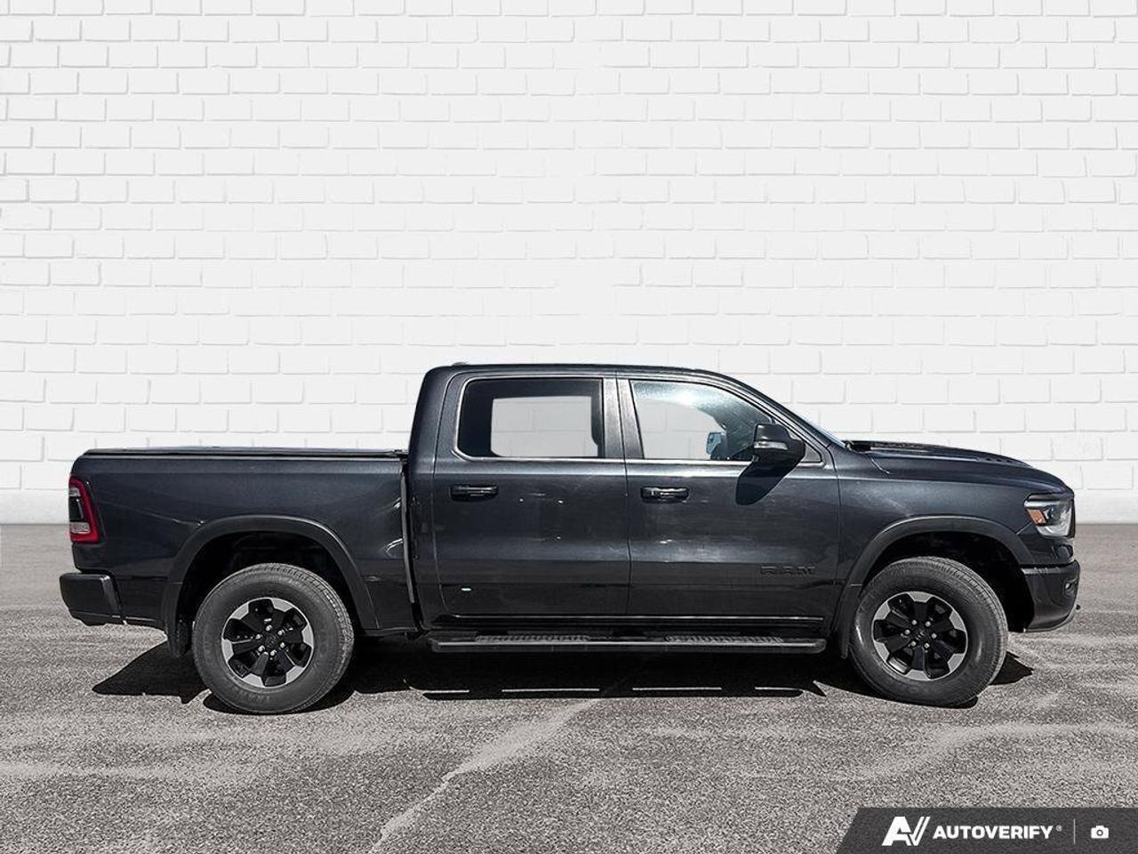 2020 RAM 1500 Rebel TONNEAU COVER. RUNNING BOARDS. SRAY IN BEDLI Photo