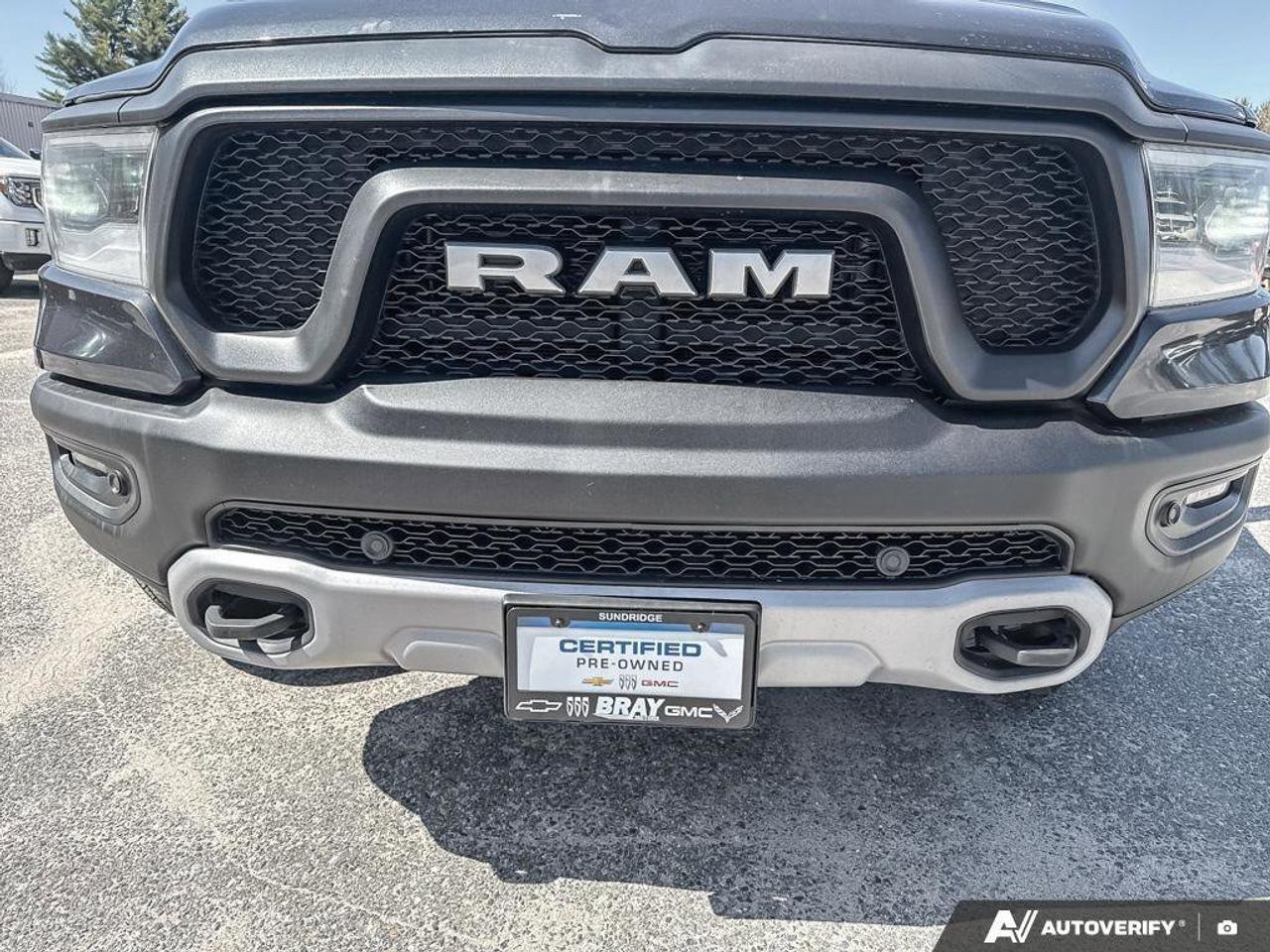 2020 RAM 1500 Rebel TONNEAU COVER. RUNNING BOARDS. SRAY IN BEDLI Photo