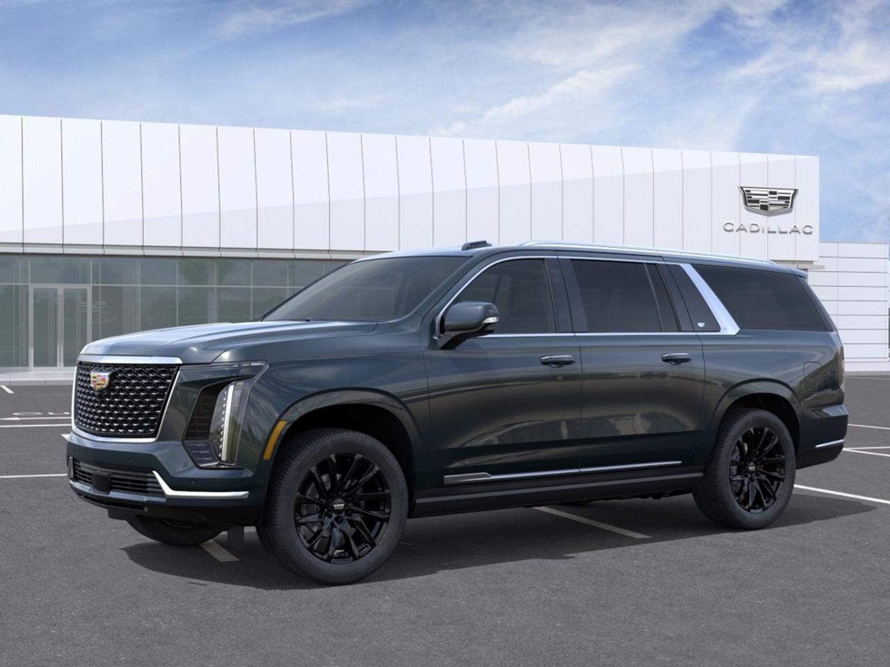 2026 Cadillac Escalade ESV Luxury  ESV, AEGEAN STONE, 22" GLOSS BLACK ALLOYS Photo