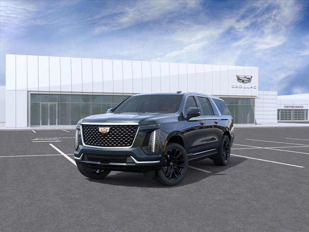 2026 Cadillac Escalade ESV Luxury  ESV, AEGEAN STONE, 22" GLOSS BLACK ALLOYS Photo