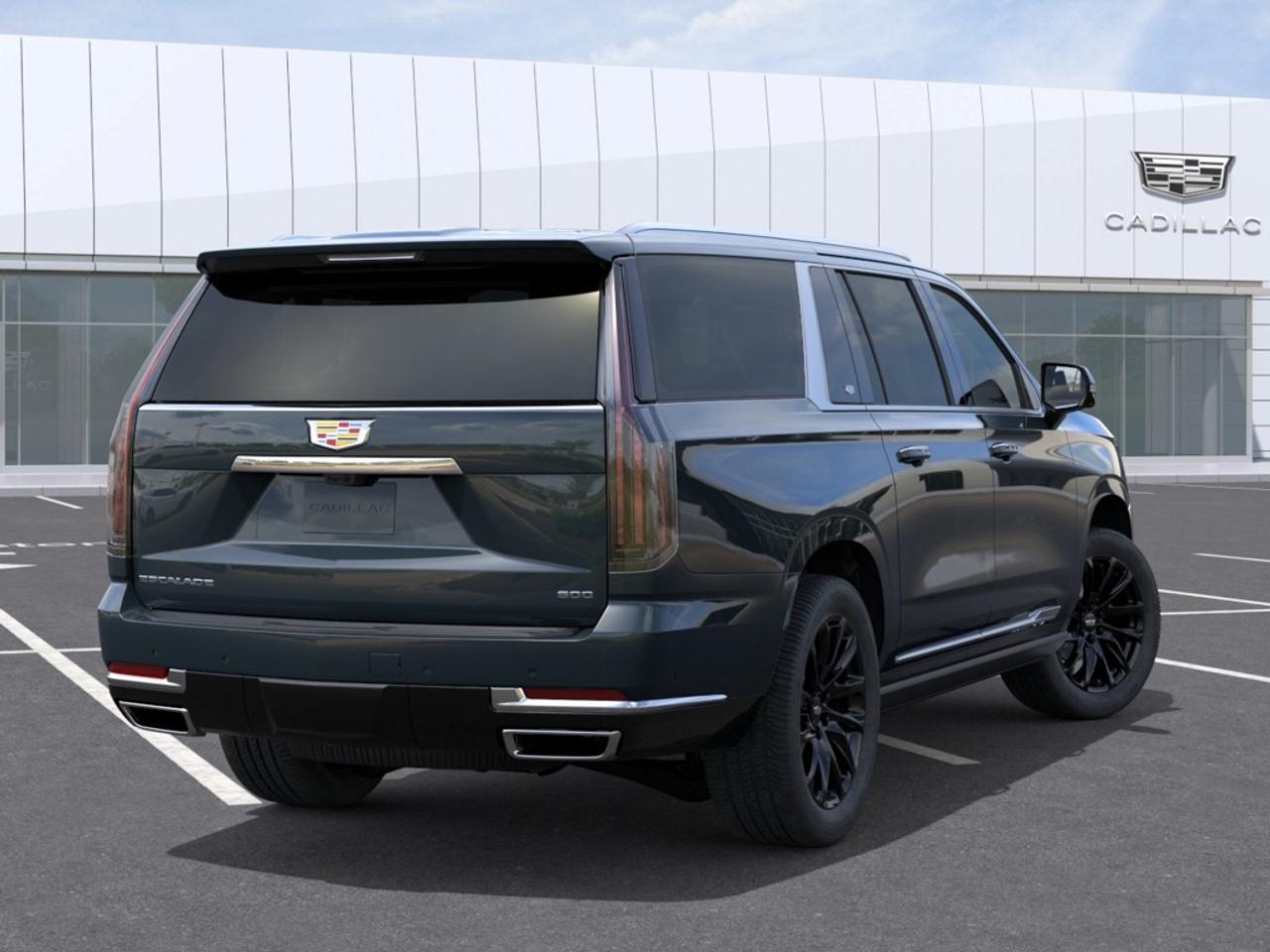 2026 Cadillac Escalade ESV Luxury  ESV, AEGEAN STONE, 22" GLOSS BLACK ALLOYS Photo3