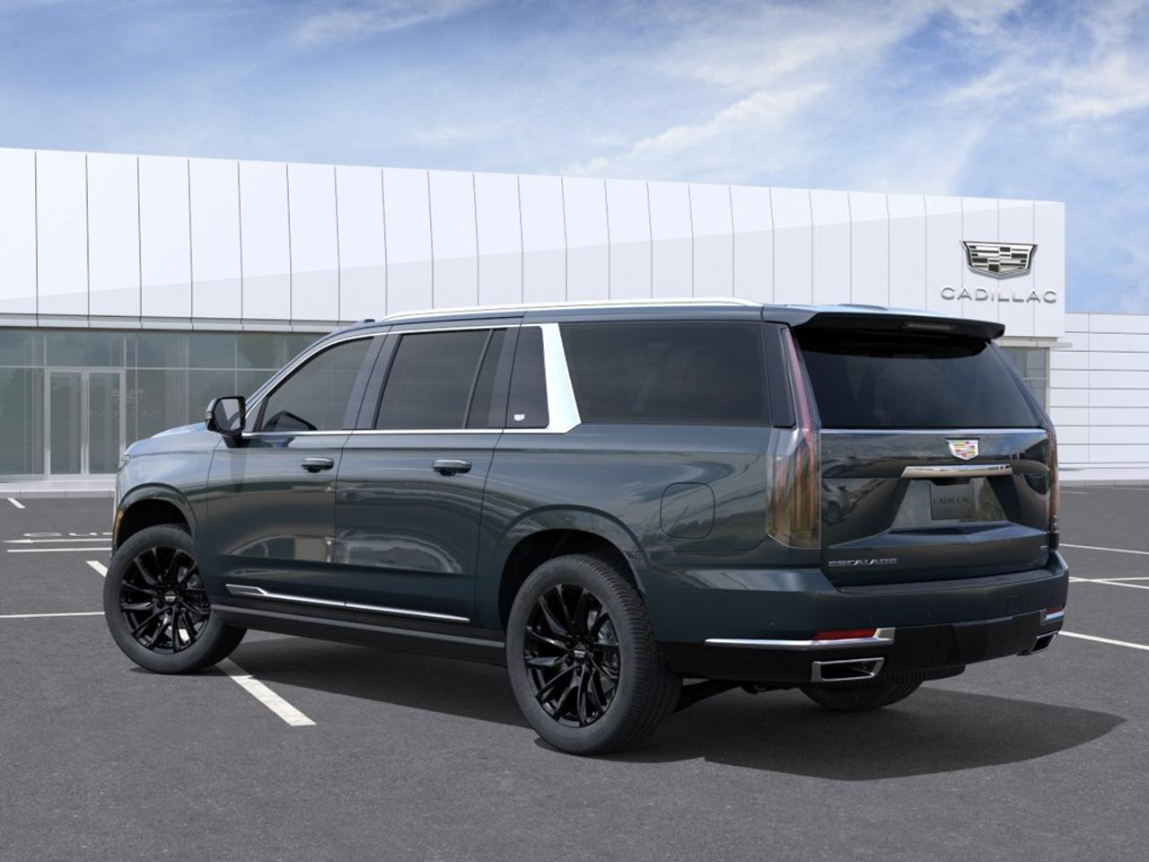 2026 Cadillac Escalade ESV Luxury  ESV, AEGEAN STONE, 22" GLOSS BLACK ALLOYS Photo2
