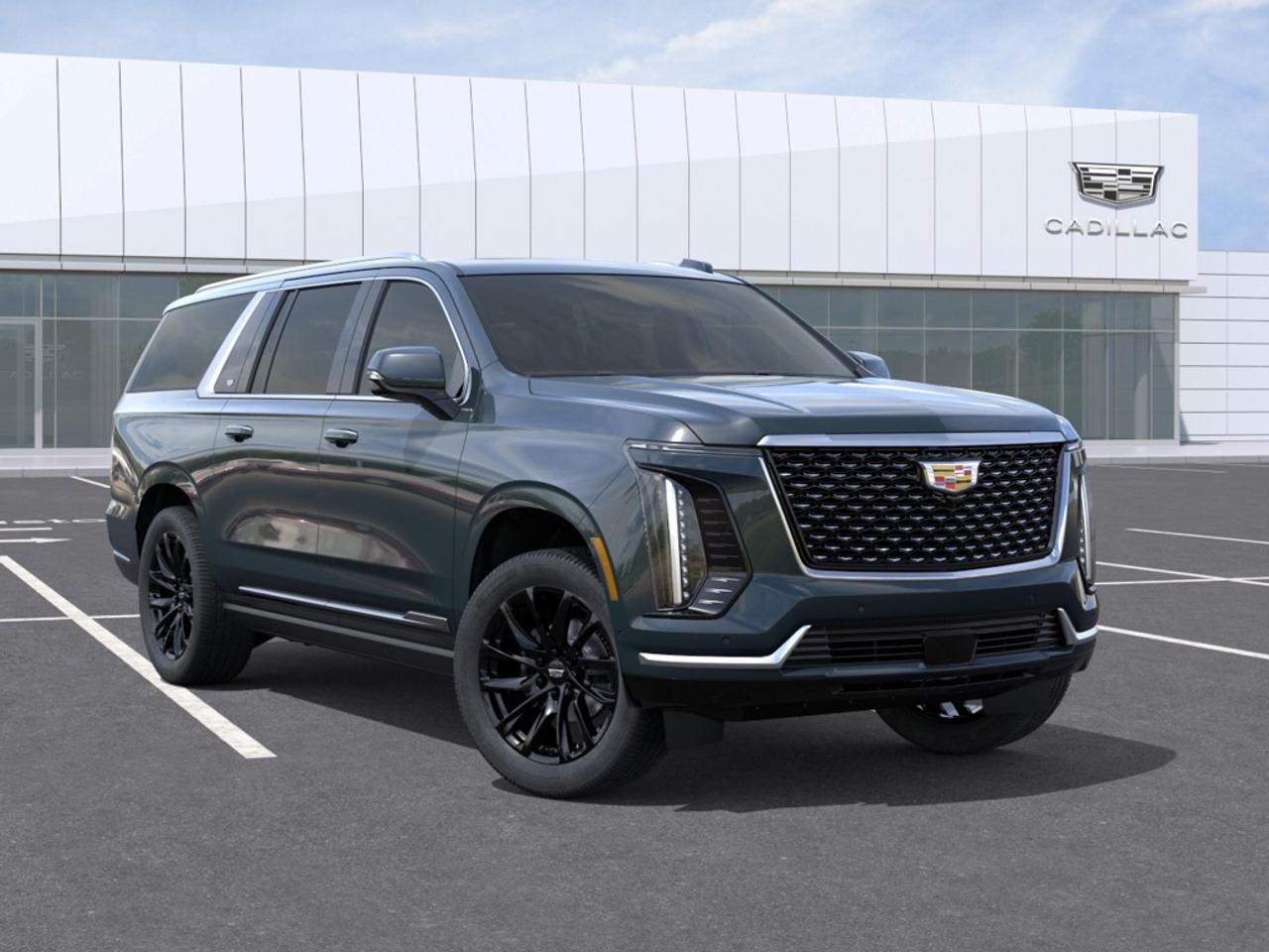 2026 Cadillac Escalade ESV Luxury  ESV, AEGEAN STONE, 22" GLOSS BLACK ALLOYS Photo
