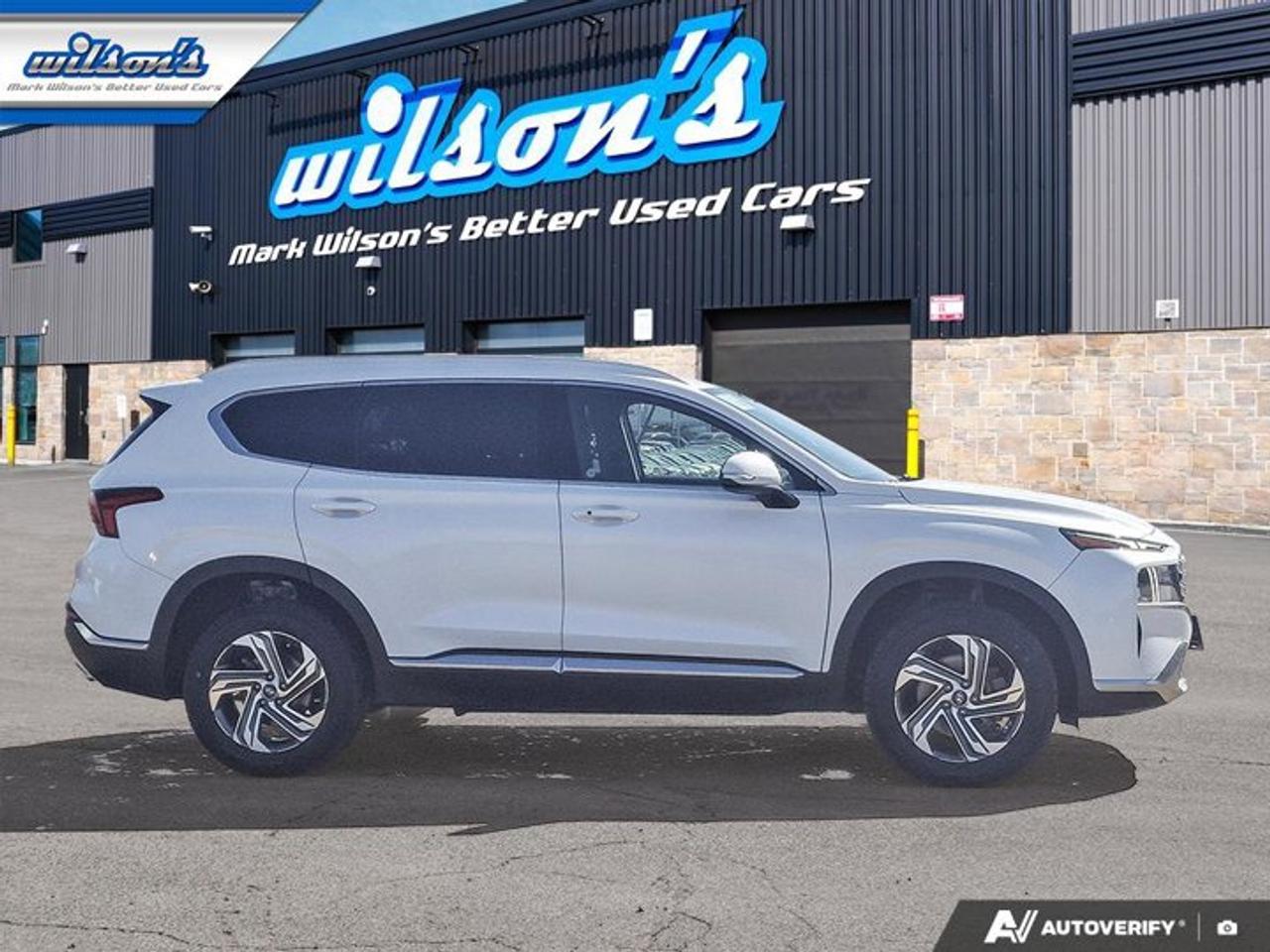 2021 Hyundai Santa Fe Preferred AWD | Heated Seats + Steering | Carplay + Android Auto | Blind Spot Monitor | and More ! Photo