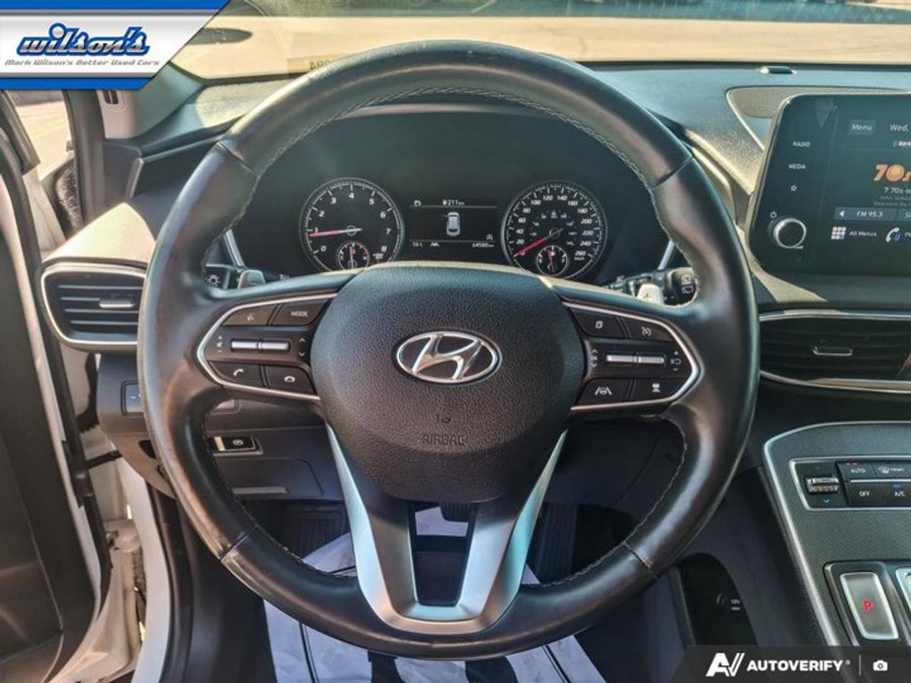 2021 Hyundai Santa Fe Preferred AWD | Heated Seats + Steering | Carplay + Android Auto | Blind Spot Monitor | and More ! Photo
