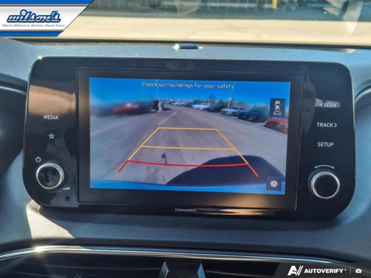 2021 Hyundai Santa Fe Preferred AWD | Heated Seats + Steering | Carplay + Android Auto | Blind Spot Monitor | and More ! Photo