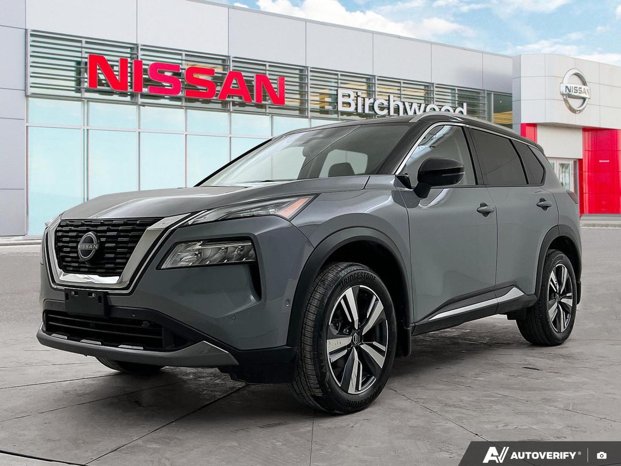 AWD | ProPILOT | Heated steering/seats | Moonroof
Experience luxury and safety in the 2023 Nissan Rogue SL! This low-mileage gem comes packed with advanced features for a truly premium driving experience.

Key Highlights:
- ProPILOT Assist for semi-autonomous driving
- Intelligent Cruise Control with full speed range
- Panoramic sunroof for an open, airy cabin
- Heated leather steering wheel for comfort in colder months
- 360-degree Aerial View Camera System for easy parking
- Intelligent Backup Intervention for added safety
- 19 aluminum alloy wheels for a stylish look

Dont miss this opportunity to own a nearly new Rogue with all the bells and whistles. Book a test drive today at Birchwood Nissan or start your purchase online. Our team is ready to answer any questions and help you find the perfect financing options. Experience the Rogue difference  your future in advanced driving awaits!
We are here to buy, sell, and service your vehicle! All pre-owned vehicles from Birchwood Nissan come with:
A full CARFAX vehicle report.
Mandatory alignment on every vehicle
A fresh oil change and full tank of fuel on delivery
Service records (if available)
Interested in seeing/hearing more? Come down to Birchwood Nissan to experience Car Buying the right way! Book your appointment today at 204-261-3490.
Dealer Permit #0086
Dealer permit #0086