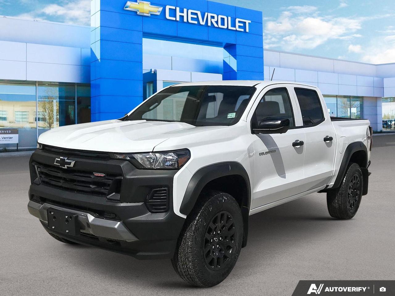 Price Includes Added Accessories Plus Technology Package | Engine Block Heater | Trail Boss Convenience Package II
The 2026 Chevrolet Colorado 4WD Trail Boss is built for those who take their truck off the pavement and actually use it. With a 2.7L 4-cylinder engine, true four-wheel drive, and Trail Boss-specific capability enhancements, this truck is ready for whatever the trail  or the job site  throws at it. Fresh off the lot with just 10 km, this Summit White beauty with a Jet Black interior is as new as it gets.

- Trail Boss trim with 4WD and automatic locking rear differential for serious off-road capability
- Heavy-Duty Trailering Package with trailer hitch and 7-pin connector  ready to tow from day one
- Blind Zone Steering Assist with Trailering for added confidence when hauling
- Dual-zone automatic climate control for comfort on long drives or work days
- Push button start and rear park assist for everyday convenience
- StabiliTrak with Proactive Roll Avoidance, electronic trailer sway control, and hill start assist
- Rear Cross Traffic Braking and Teen Driver technology for added safety
- Heated, power-adjustable exterior mirrors and deep-tinted glass for a refined, functional finish

Ready to make this Trail Boss yours? Visit us at Birchwood Chevrolet Buick GMC or head to birchwoodchevrolet.ca to reserve it, start your purchase online, or book a test drive. Have questions? Our team is happy to help  reach out anytime.
See three brands under one roof at Birchwood Chevrolet Buick GMC  the only place in Winnipeg where you can compare GMC, Chevrolet, and Buick all in one visit. Save yourself some time, see a great selection, and learn everything you need to know. 

Your Experience is Everything at Birchwood Chevrolet Buick GMC. 

Click, call (204) 837-5811, or visit Birchwood Chevrolet Buick GMC at the Birchwood Auto Park, 3965 Portage Avenue West at the Perimeter.

Dealer Permit #4240.
Dealer permit #4240