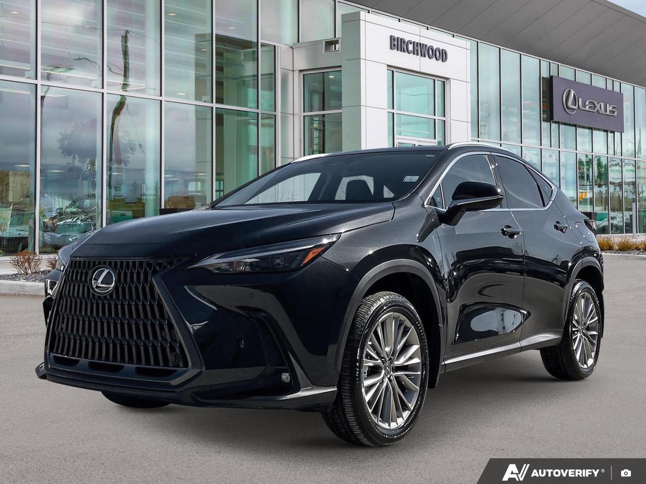 Eco-Precision Meets Luxurious Drive
Revel in the superior blend of hybrid efficiency and luxury with the all-wheel drive Lexus NXh. Ensuring utmost comfort with heated front seats and steering wheel, connect your journeys through Android Auto and Apple Car Play. Travel with the peace of mind provided by the Lexus Safety System and initiate every eco-friendly adventure from your phone.
*Pricing includes all available rebates.

Birchwood Lexus is a three-time winner of the prestigious Pursuit of Excellence award, which recognizes Lexus dealers in Canada for having the highest possible level of guest satisfaction.  Allow us to show you the best possible guest experience. 

Have a trade? Birchwood Lexus will pay you top dollar for your vehicle - trades of all makes and models are welcome.

Flexible financing is available on most years, makes, and models. Start your purchase online at www.birchwoodlexus.ca or call us today at 204-25-LEXUS (53987)

Toll free Phone: 844-57-LEXUS (53987)

Dealer Permit #5499
Dealer permit #5499