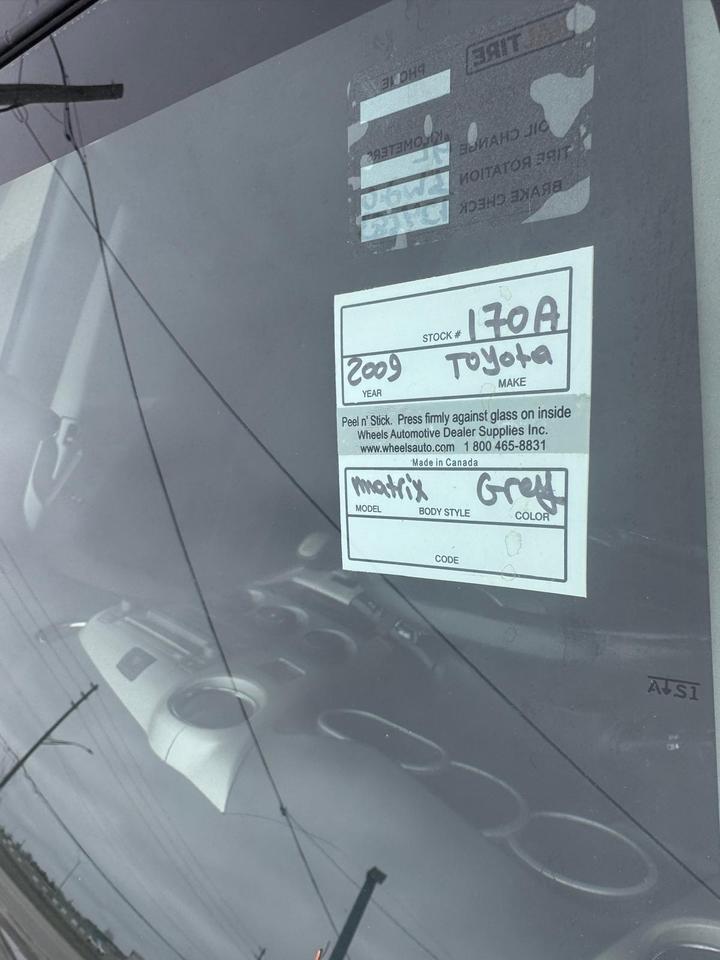 2009 Toyota Matrix XR AWD, AUTO, ONLY 133KMS, RELIABLE, CERTIFIED Photo