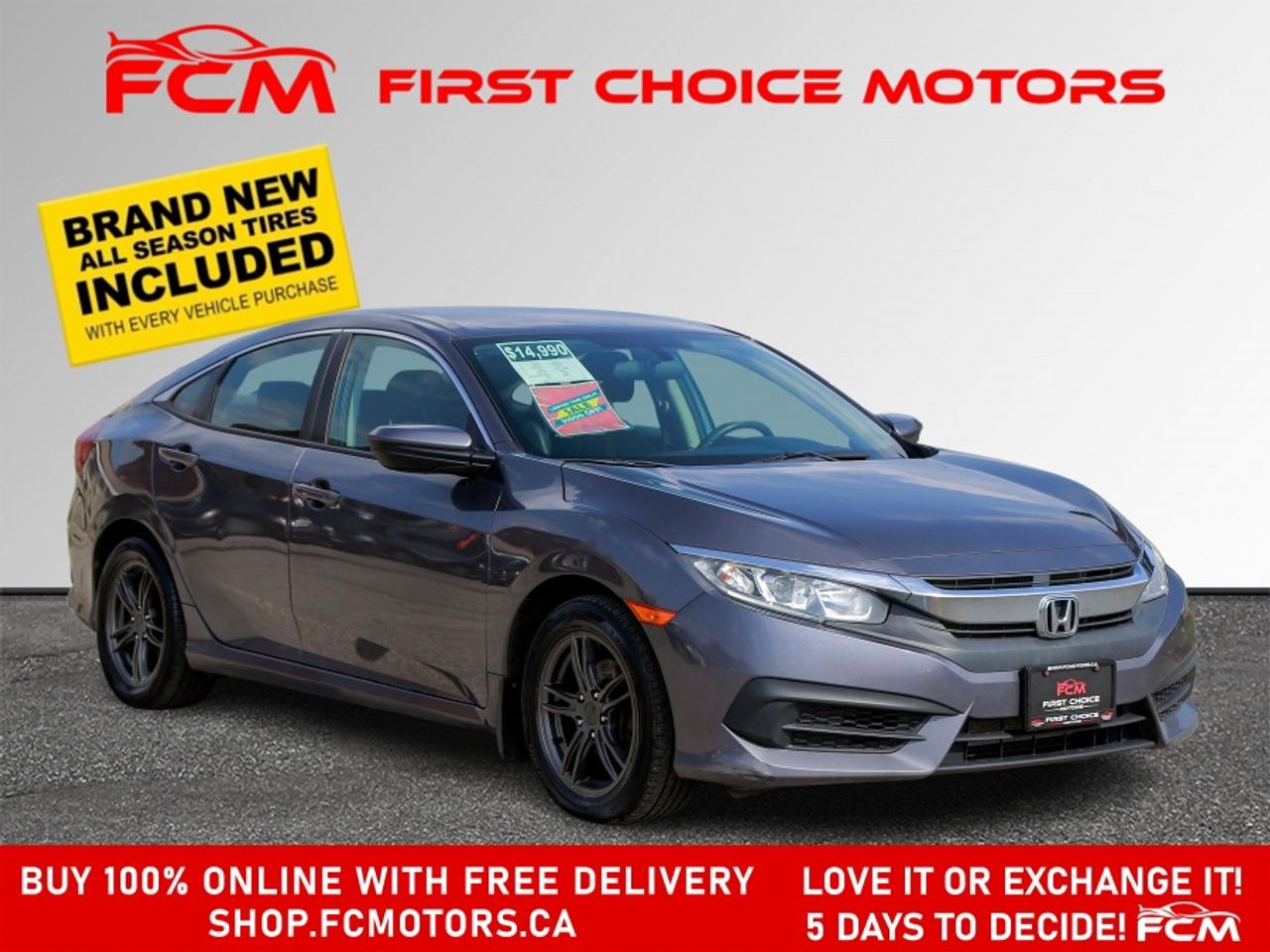 2016 Honda Civic LX ~AUTOMATIC, FULLY CERTIFIED WITH WARRANTY!!!!~ Photo
