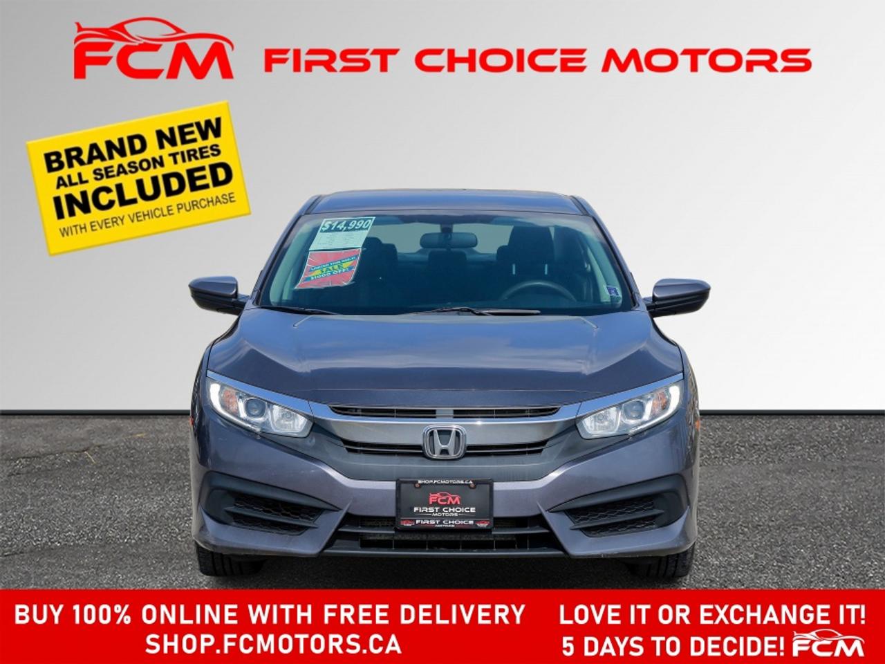 2016 Honda Civic LX ~AUTOMATIC, FULLY CERTIFIED WITH WARRANTY!!!!~ Photo
