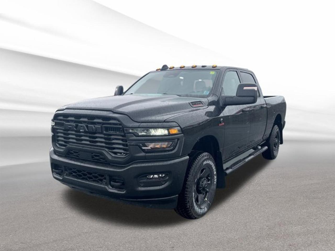 Built for serious work and ready for Halifax roads, this brand new 2026 RAM 2500 Tradesman delivers proven diesel strength, four-wheel-drive confidence, and a clean, functional design. Finished in Black with a Black interior, this heavy-duty pickup pairs a 6.7 L intercooled turbo diesel I-6 engine with an automatic transmission for dependable performance.At Steele Halifax Chrysler Dodge Jeep Ram FIAT, this 2026 RAM 2500 Tradesman stands out for buyers who need a truck that focuses on capability and day-to-day utility. With four doors, practical steps, and an auto-dimming rearview mirror, it offers key features that support easier entry, better visibility, and comfort during long workdays.FEATURES OF THE 2500 TradesmanHeavy-duty diesel power for demanding jobsFour-door cab adds daily practicalityBlack exterior gives a clean lookSide steps help cabin accessTRUCK FEATURESTurbo diesel engine supports heavy-duty capabilityFour-wheel drive adds traction off-roadAutomatic transmission helps smooth power deliveryStrong chassis built for hard workADVANCED SAFETY FEATURESAuto-dimming mirror helps reduce night glareFour-wheel drive aids slippery road controlLarge truck stance supports road visibilityHeavy-duty design inspires confident drivingPERFORMANCE AND EFFICIENCY6.7 L turbo diesel delivers strong torqueAutomatic transmission supports smooth shiftingDiesel power suits towing and haulingFour-wheel drive boosts traction in snowCOMFORT AND CONVENIENCEFour doors improve passenger accessSide steps ease entry and exitAuto-dimming rearview mirror adds driving comfortSpacious cabin suits work and travelTECHNONOLGY AND CONNECTIVITYClear driver sightlines support daily operationAutomatic transmission simplifies busy commutesFunctional controls prioritize easy usePractical layout supports quick familiarizationCARGO SPACEPickup bed supports tools and suppliesHeavy-duty design suits jobsite equipmentCabin layout leaves room for essentialsFour-door access helps load personal gearWHAT OTHER OWNERS LIKEStrong diesel torque for heavy tasksFour-wheel drive for year-round confidenceEasy cabin access with side stepsDurable feel for work-focused ownershipWARRANTYLegal warranty onlyUse warrantyReasonable lifetime warrantyWarranty against hidden defectsThis 2026 RAM 2500 Tradesmans VIN is: 3C6UR5CL0TG295649.We invite you to book a viewing and test drive at your earliest convenience