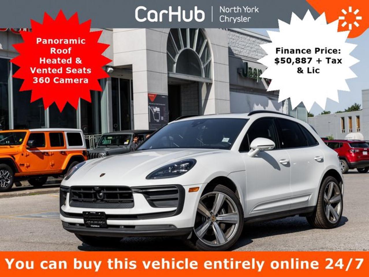 2023 Porsche Macan 2.0L Turbocharged I-4 | Panoramic Roof | Heated & Ventilated Seats | 360 Camera Photo