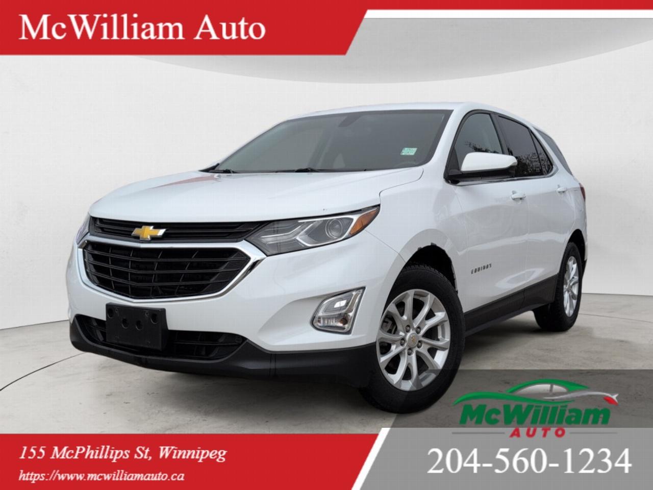 Used 2018 Chevrolet Equinox LT FWD | Car Play & Android Auto | PWR Tailgate | Keyless entry, Remote Start & Push Start | for sale in Winnipeg, MB