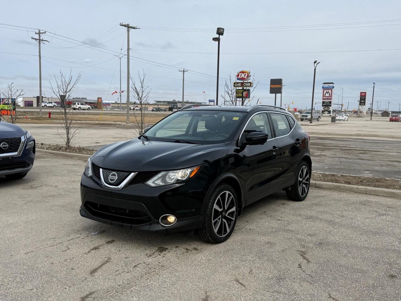 This 2018 Nissan Qashqai SL AWD delivers the perfect blend of urban agility and all-weather confidence, pairing an intelligent all-wheel-drive system with an efficient 2.0L 4-cylinder engine. The top-tier SL trim wraps passengers in a premium cabin equipped with luxurious leather-appointed seating, a NissanConnect navigation system, a 360-degree Around View Monitor, and a suite of advanced safety technologies for ultimate peace of mind. Come by Highway Mazda today!