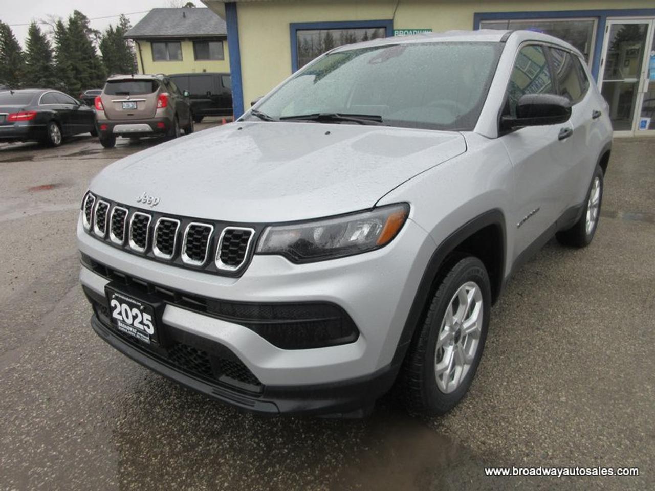 2025 Jeep Compass POWER EQUIPPED SPORT-PACKAGE 5 PASSENGER 2.0L - TURBO.. 4X4-SYSTEM.. HEATED SEATS.. BACK-UP CAMERA.. BLUETOOTH SYSTEM.. KEYLESS ENTRY..