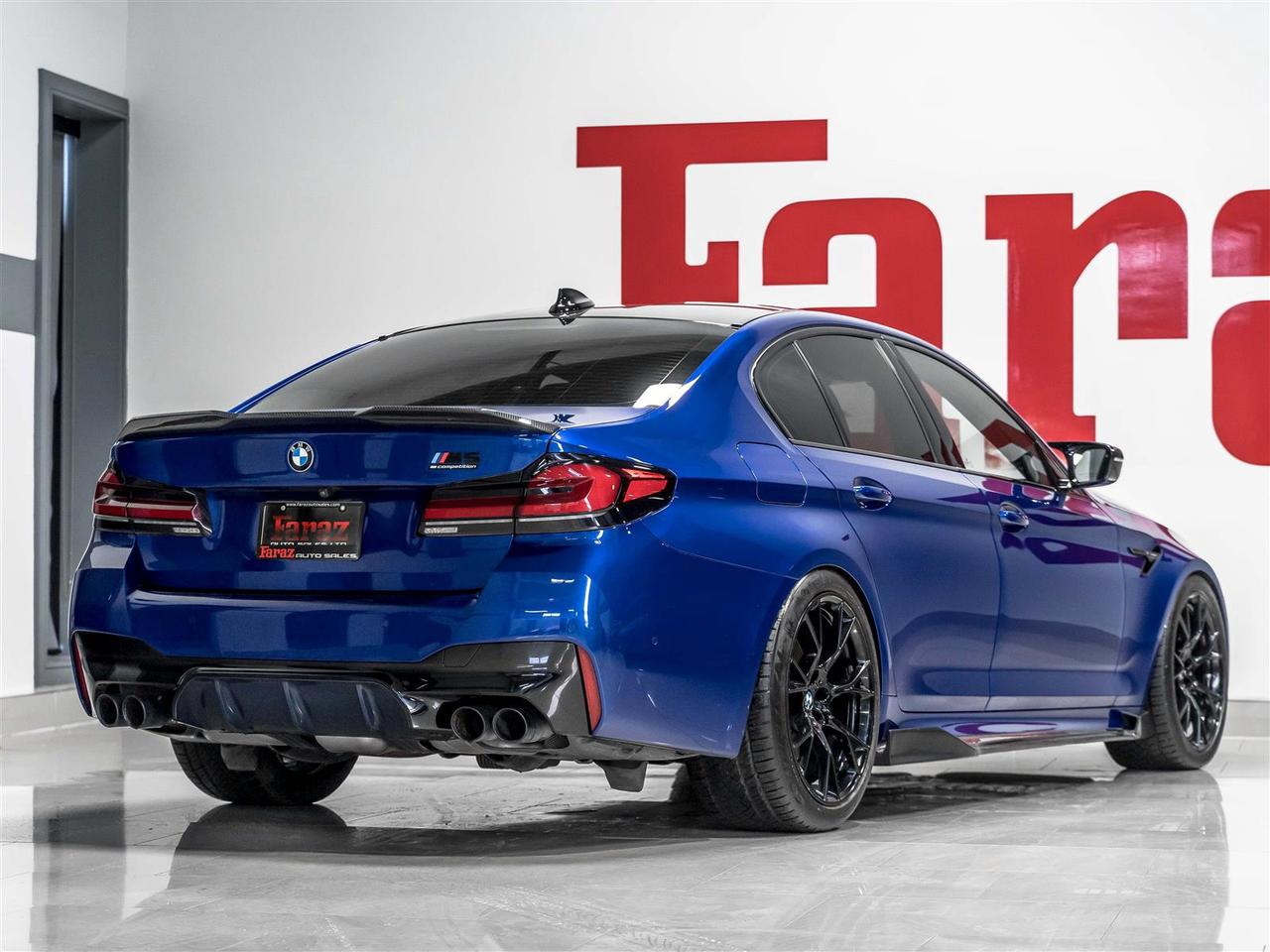 2021 BMW M5 COMPETITION|CARBON EXTERIOR|H&R SPRINGS|ACCIDENT FREE Photo2