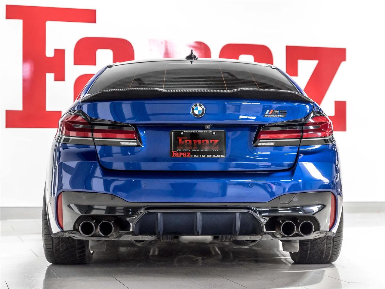 2021 BMW M5 COMPETITION|CARBON EXTERIOR|H&R SPRINGS|ACCIDENT FREE Photo3