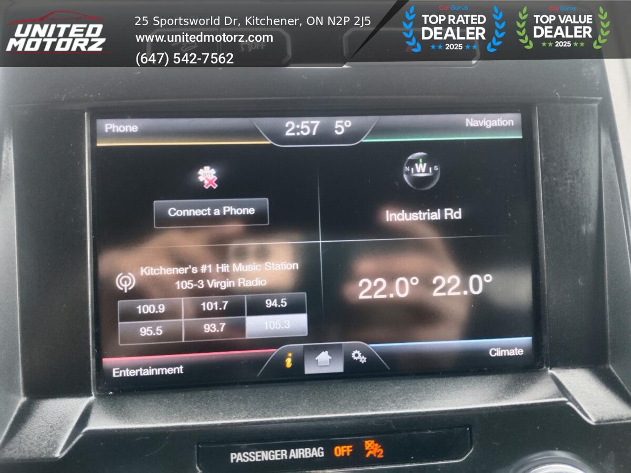 2015 Ford F-150 Lariat FX4 Sport 4WD SuperCrew 157" Photo