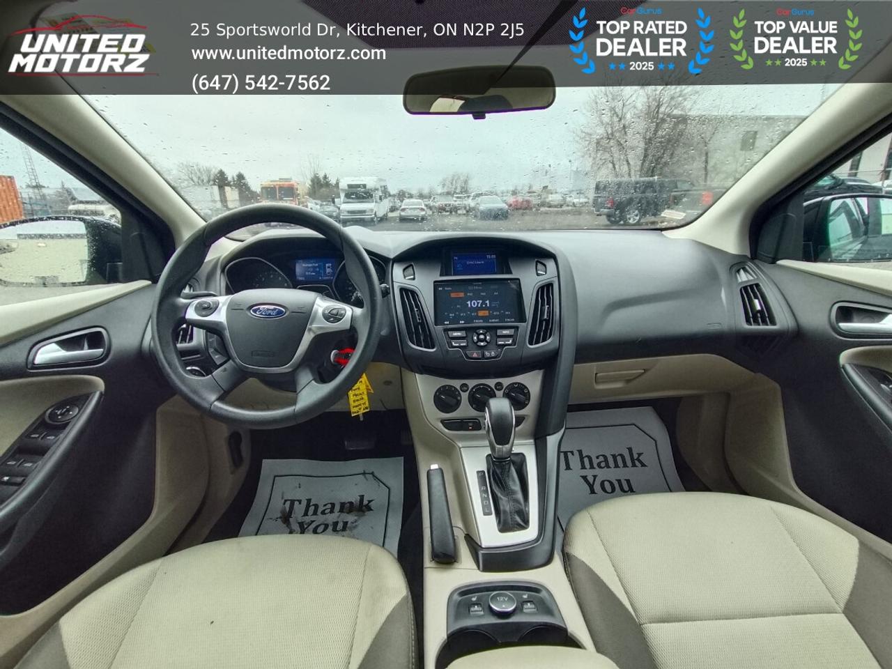 2014 Ford Focus SE HB~Cream Interior~ Photo