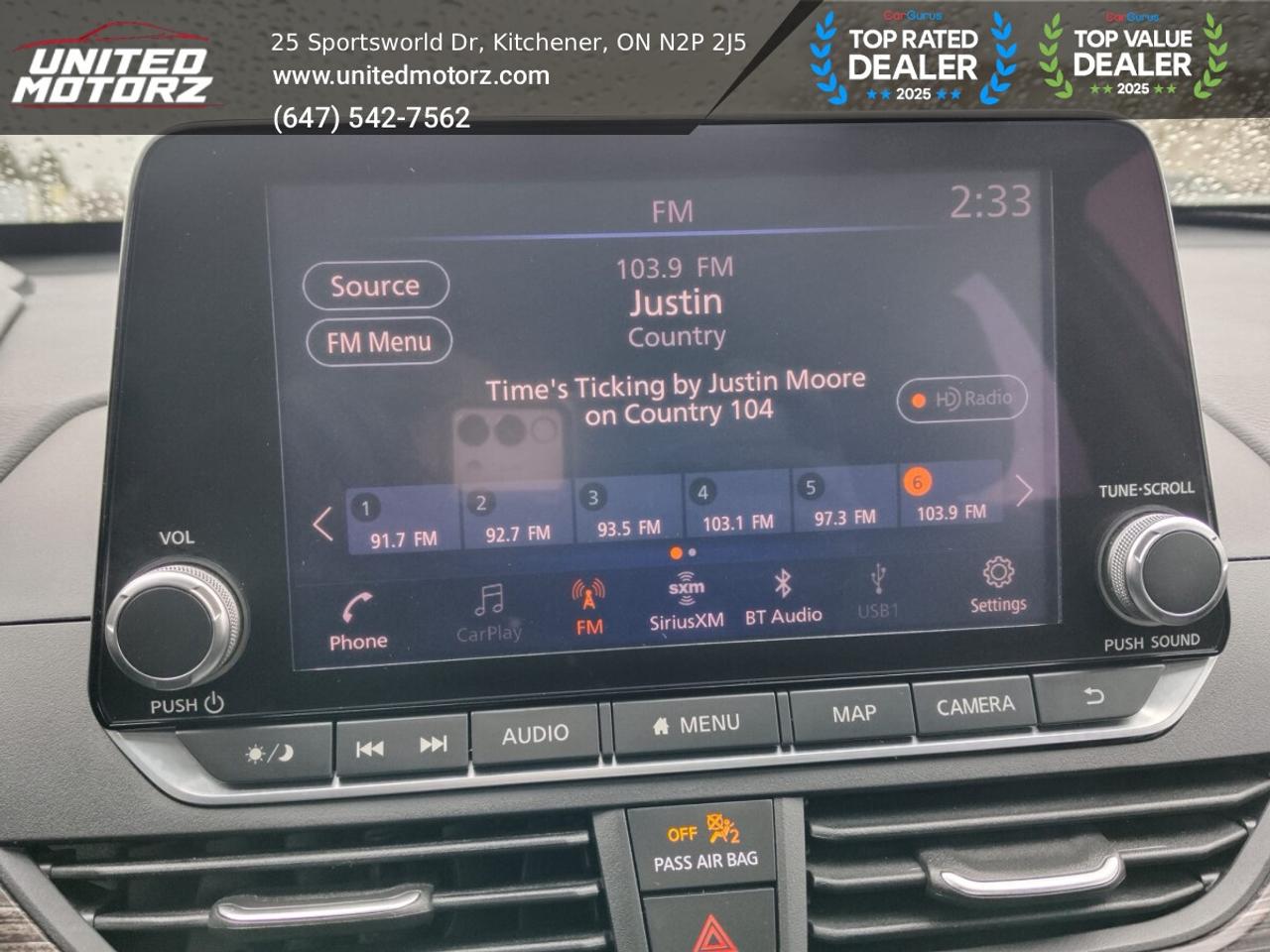 2019 Nissan Altima Platinum AWD~SAFETY CERTIFIED~NO ACCIDENTS~28 Serv Photo