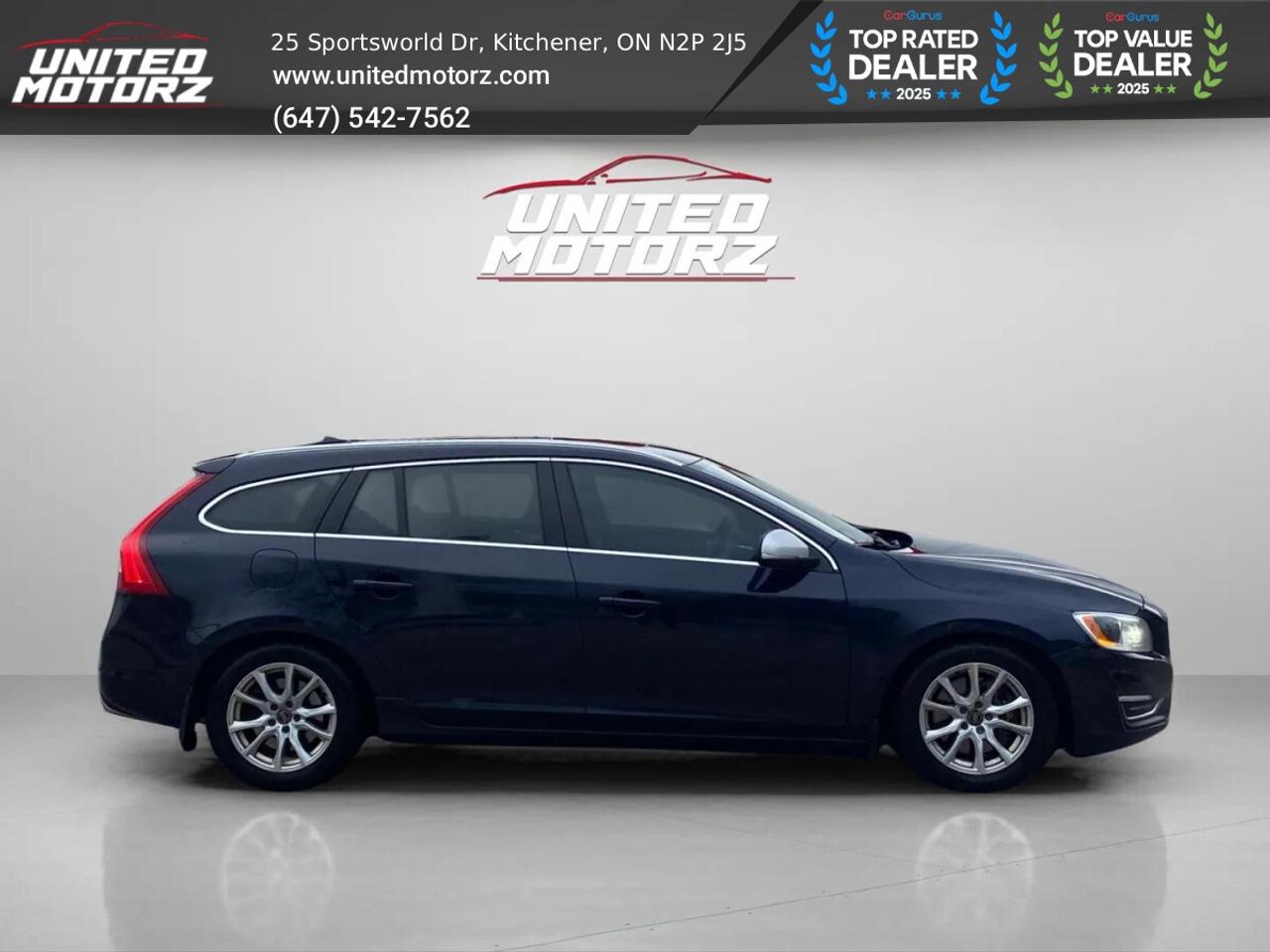 2017 Volvo V60 T6 Drive-E Premier AWD~CERTIFIED~Beechwood Brown L Photo