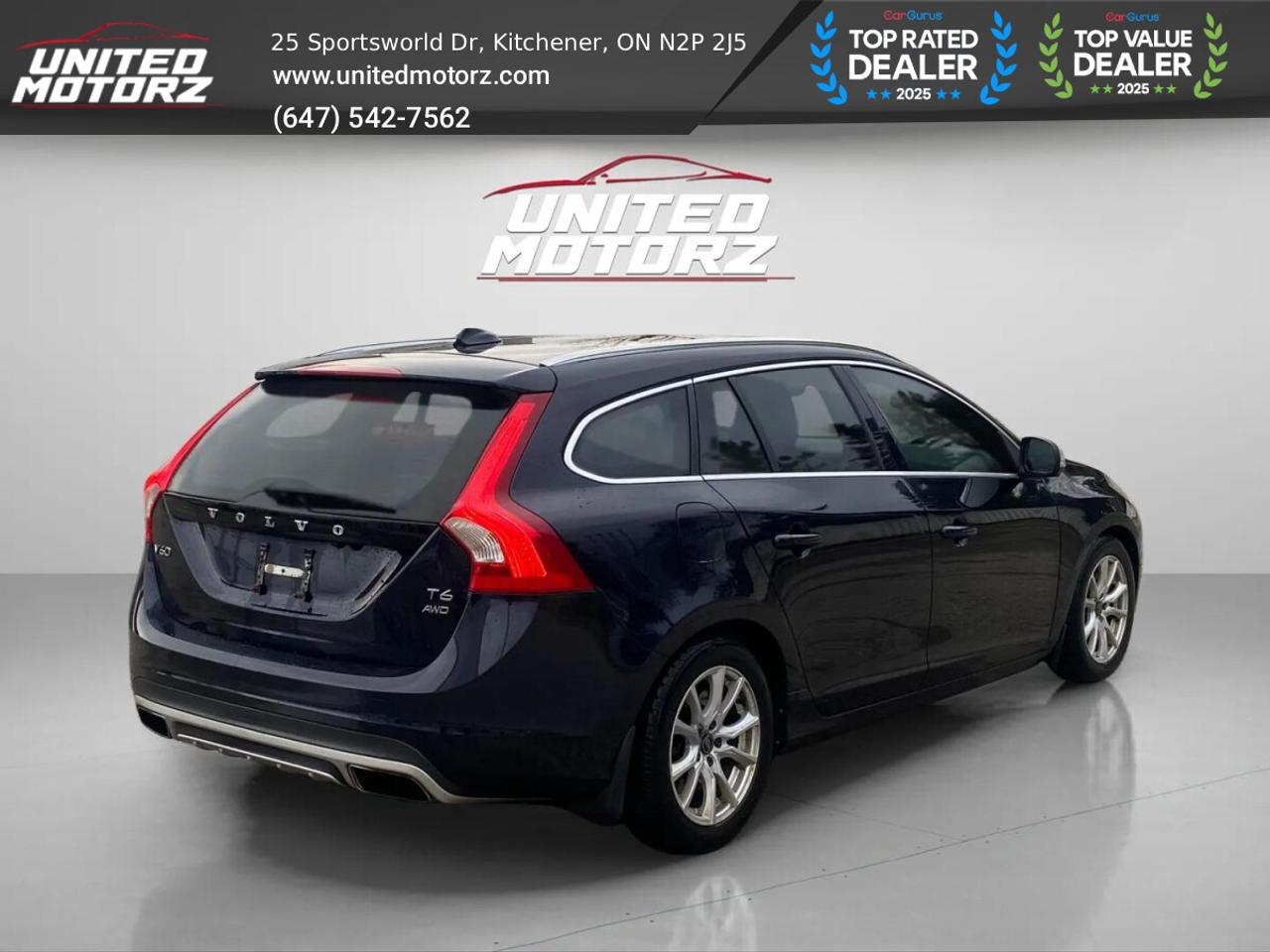 2017 Volvo V60 T6 Drive-E Premier AWD~CERTIFIED~Beechwood Brown L Photo