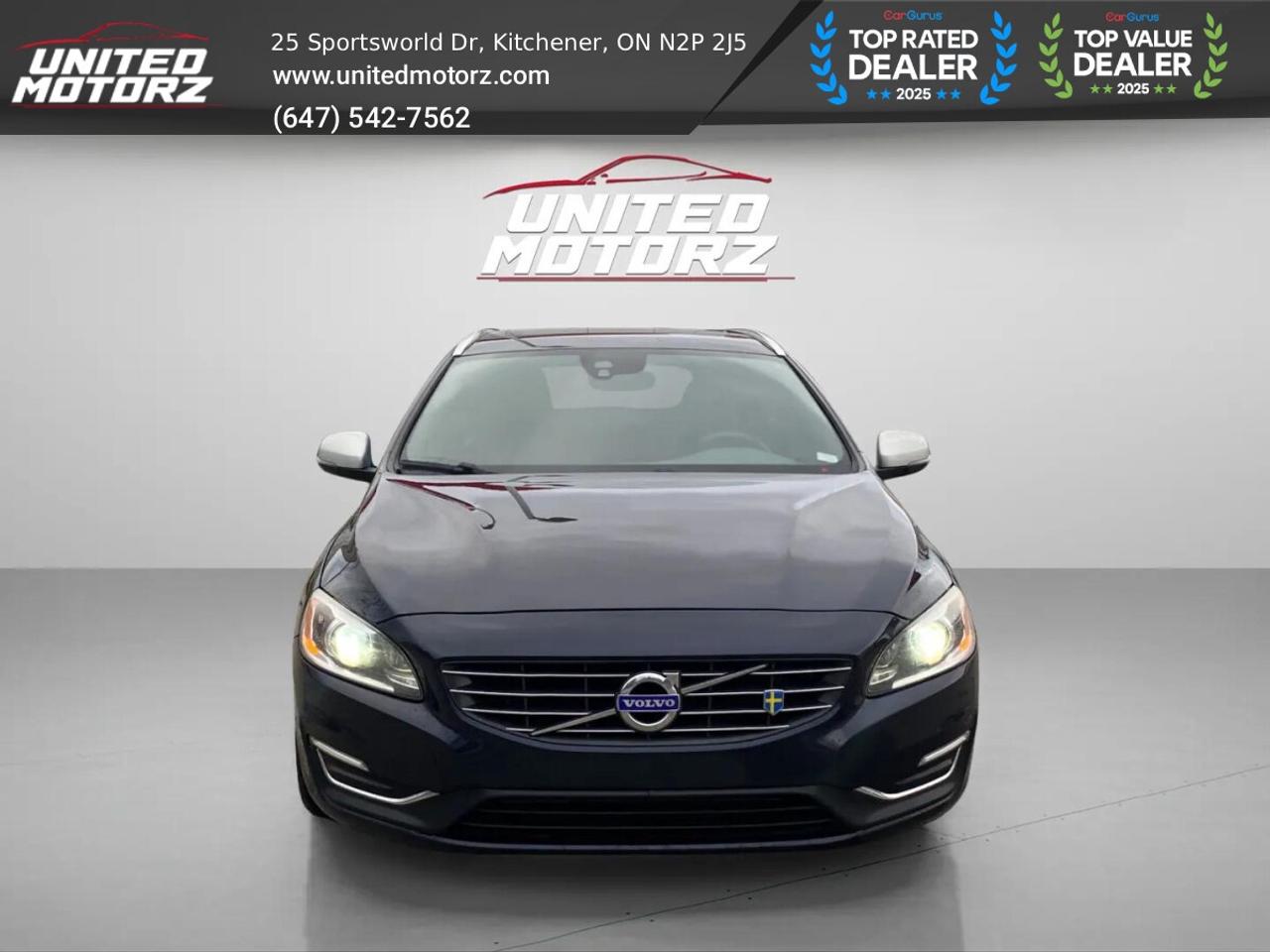 2017 Volvo V60 T6 Drive-E Premier AWD~CERTIFIED~Beechwood Brown L Photo
