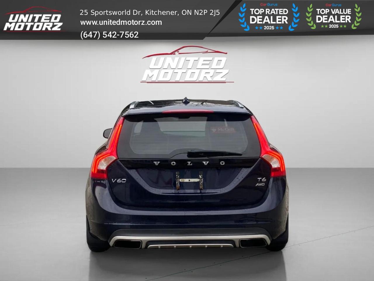 2017 Volvo V60 T6 Drive-E Premier AWD~CERTIFIED~Beechwood Brown L Photo