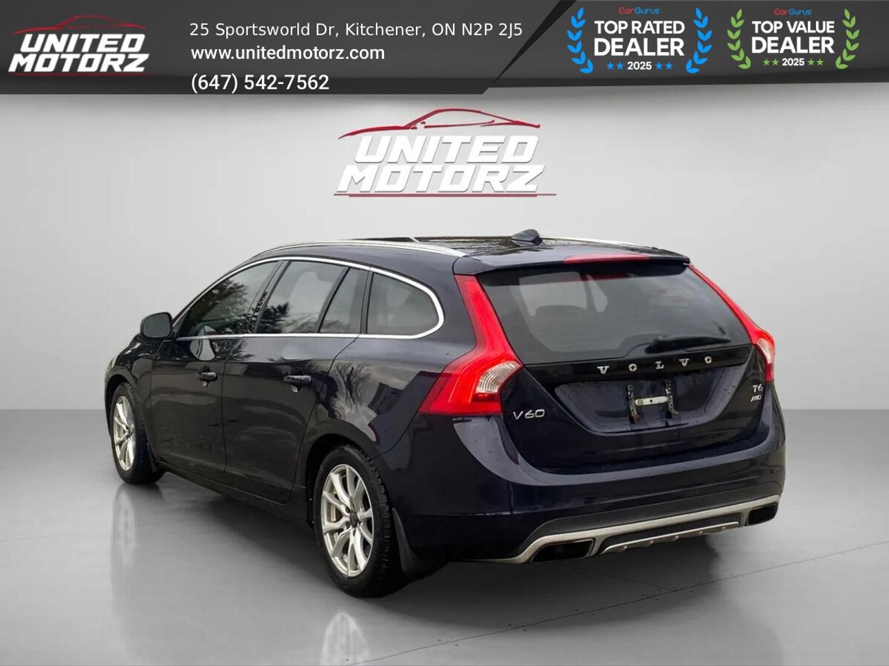 2017 Volvo V60 T6 Drive-E Premier AWD~CERTIFIED~Beechwood Brown L Photo