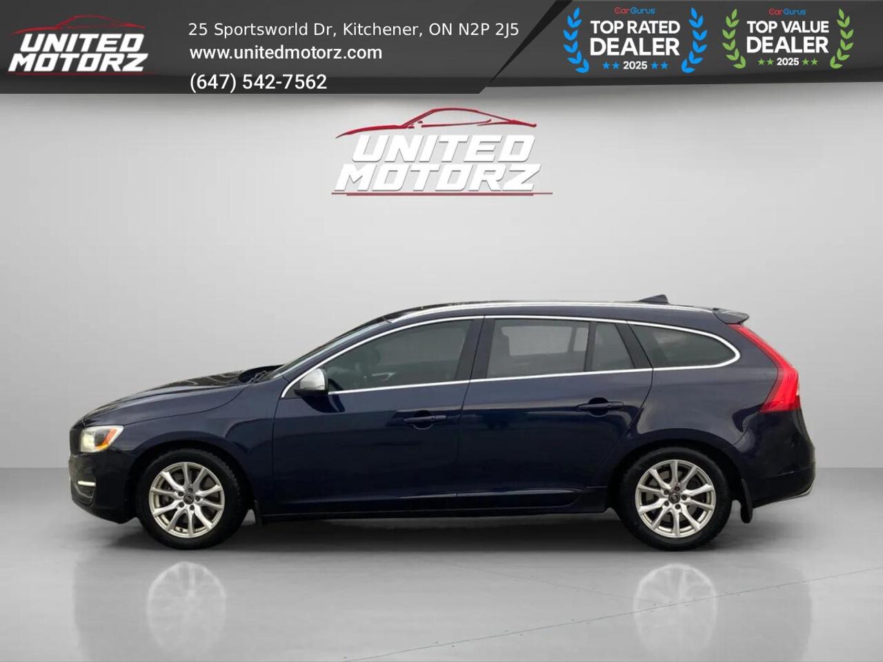 2017 Volvo V60 T6 Drive-E Premier AWD~CERTIFIED~Beechwood Brown L Photo