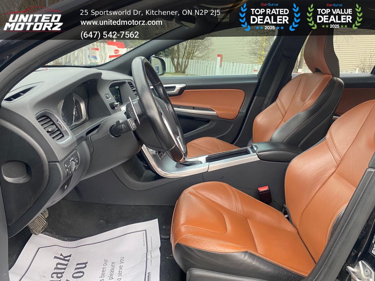 2017 Volvo V60 T6 Drive-E Premier AWD~CERTIFIED~Beechwood Brown L Photo